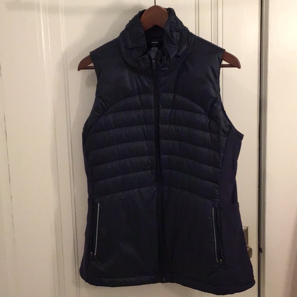 Lululemon Down Vest, Size 12, Navy Blue